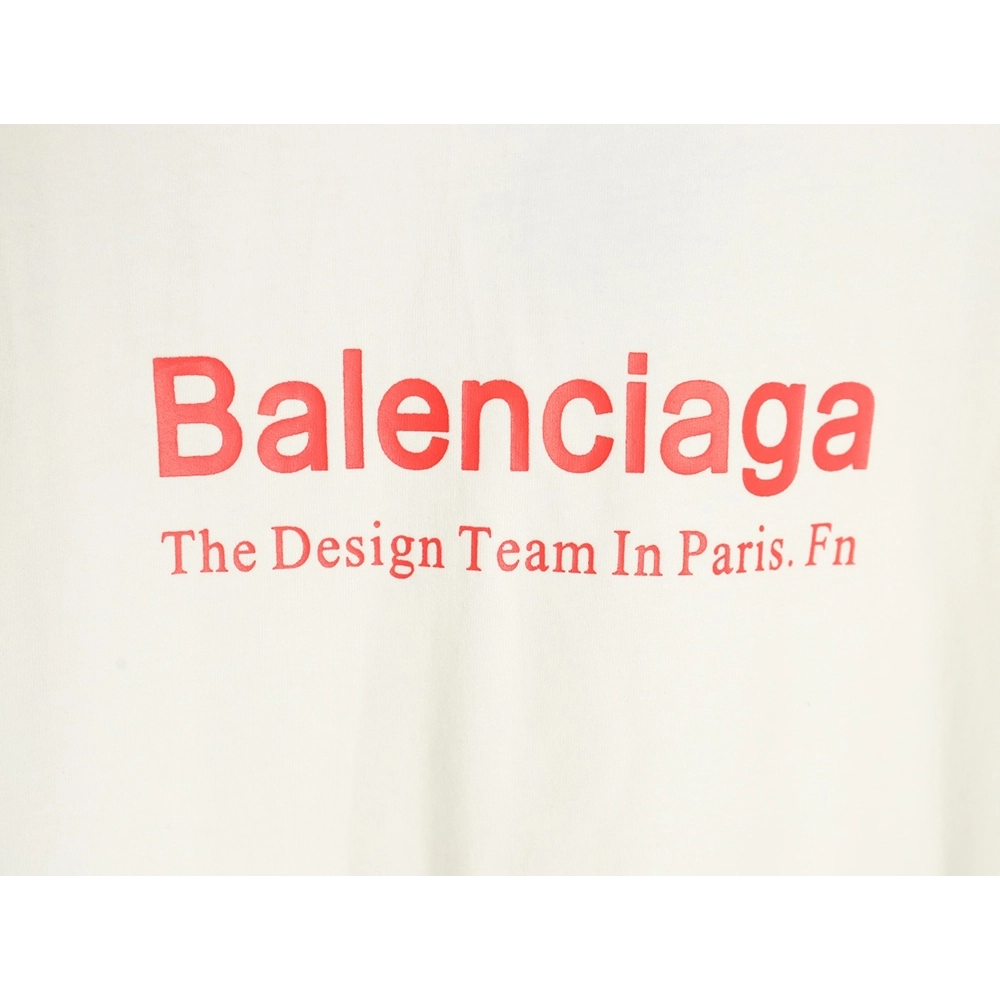 Balenciaga Fashion Newspaper Print Thickened Short Sleeve T-Shirt,Balenciaga