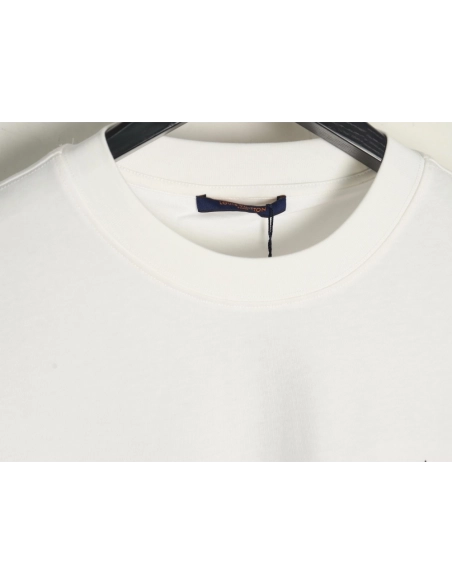 Louis Vuitton embroidered lettering short-sleeved T-shirt,Louis Vuitton