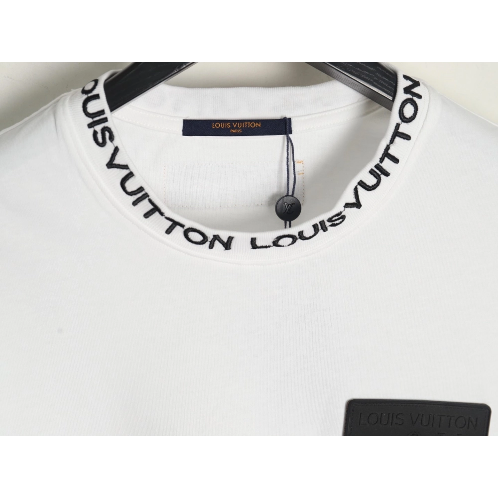 Louis Vuitton Embroidered Logo Short Sleeve T-Shirt,Louis Vuitton