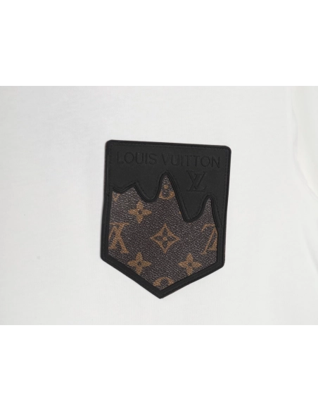 Louis Vuitton Embroidered Logo Short Sleeve T-Shirt,Louis Vuitton