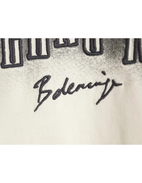 Balenciaga Halo Print Pop Embroidery Short Sleeve T-Shirt,Balenciaga