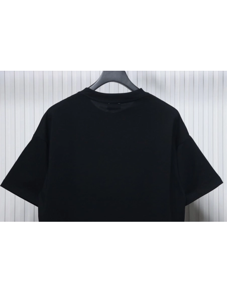 Moncler overlapping logo print short sleeves,Moncler