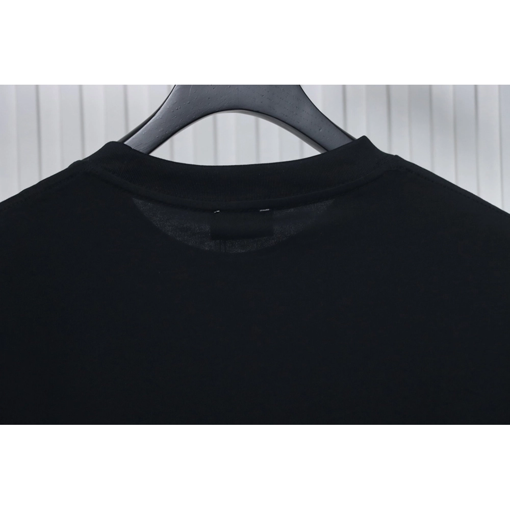 Moncler overlapping logo print short sleeves,Moncler