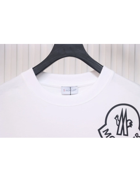 Moncler chest logo print short sleeves,Moncler