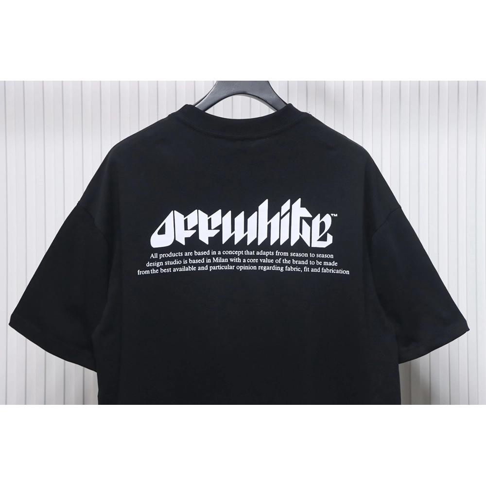 Off-White eye letter logo short-sleeved T-shirt,Off White