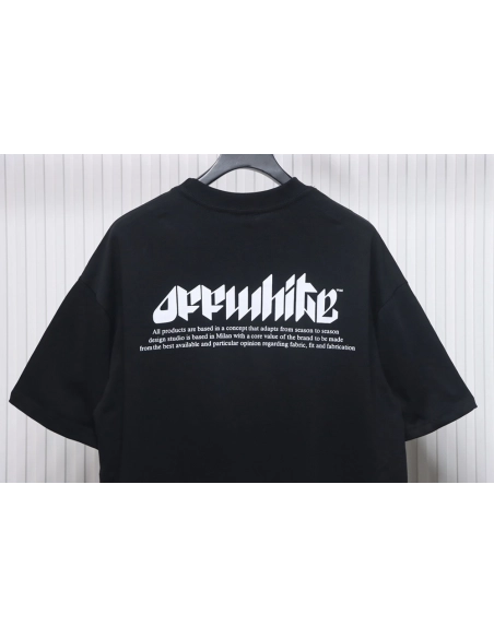Off-White eye letter logo short-sleeved T-shirt,Off White