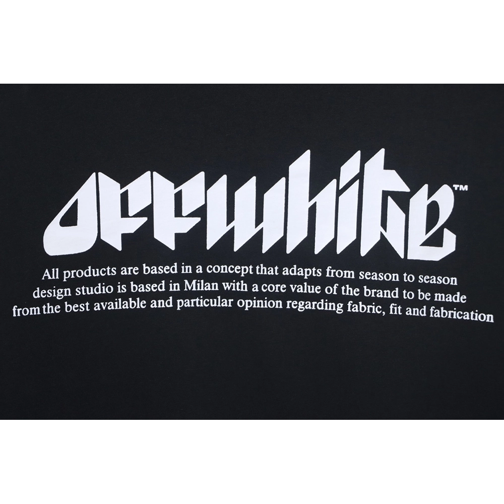 Off-White eye letter logo short-sleeved T-shirt,Off White