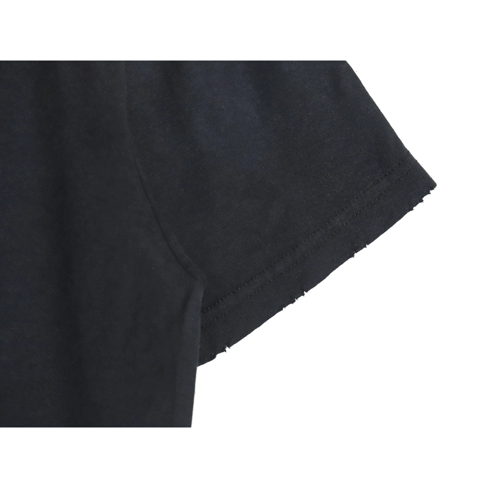 Acne Studios Gradient Mottled 1996 Lettering Print Short Sleeve T-shirt TSK3,Acne Studios