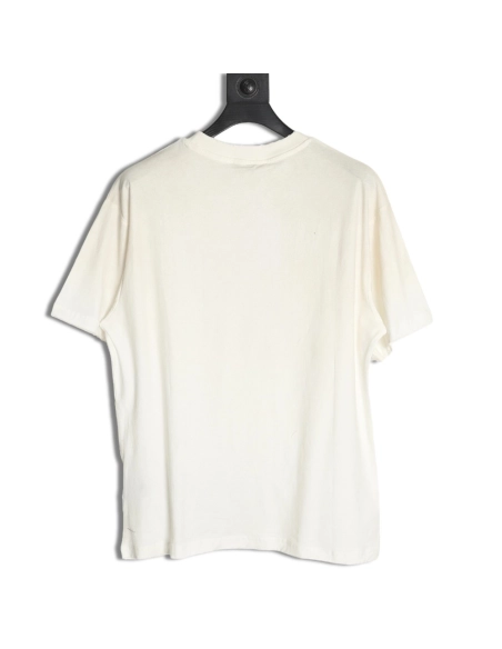 Acne Studios Gradient Mottled 1996 Lettering Print Short Sleeve T-shirt TSK2,Acne Studios