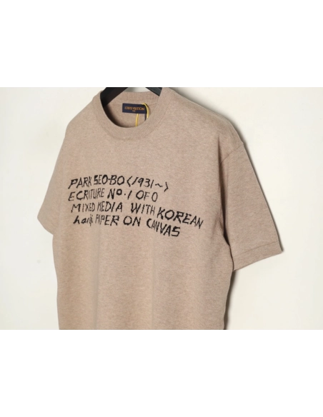 Louis Vuitton lettering pattern short sleeve,Louis Vuitton