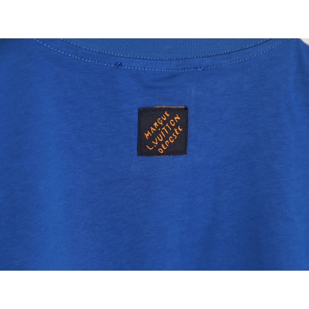 Louis Vuitton 1854 Diamond Letters Cotton Short Sleeves,Louis Vuitton