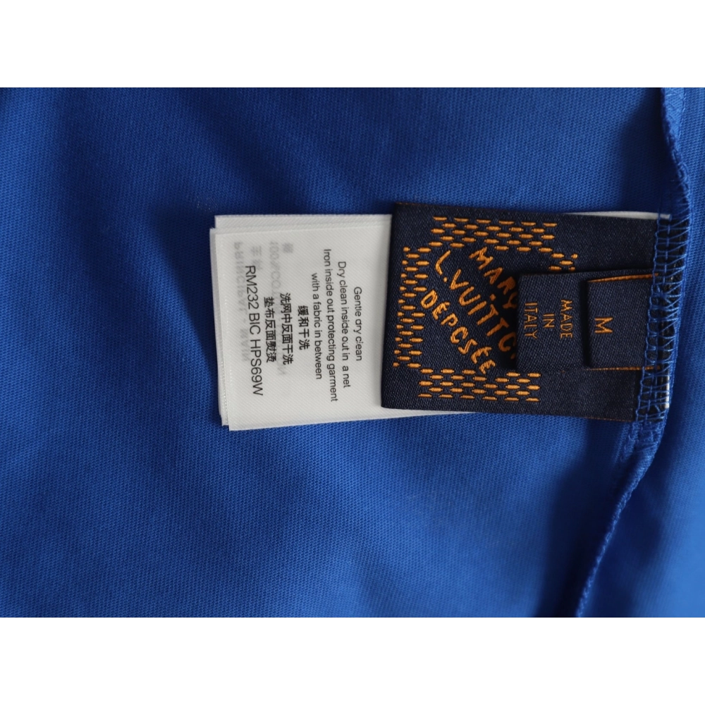 Louis Vuitton 1854 Diamond Letters Cotton Short Sleeves,Louis Vuitton