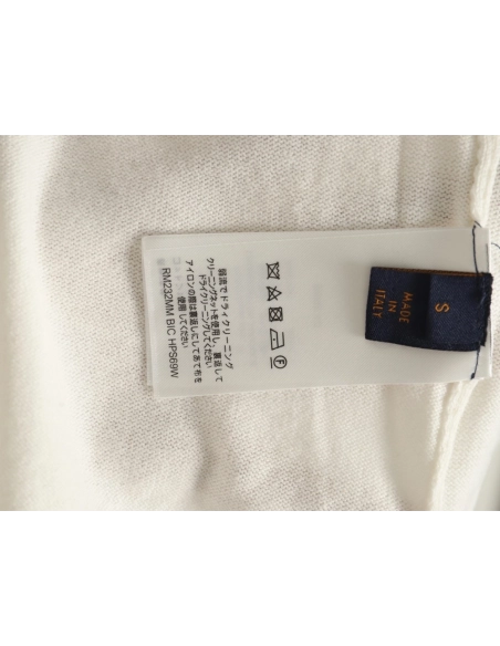 Louis Vuitton Airplane Jacquard Crew Neck Knit Short Sleeves,Louis Vuitton