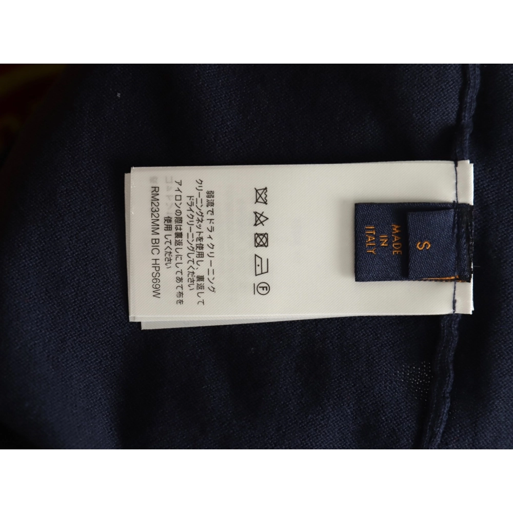 Louis Vuitton Nigo Heart Jacquard Wool Short Sleeves,Louis Vuitton