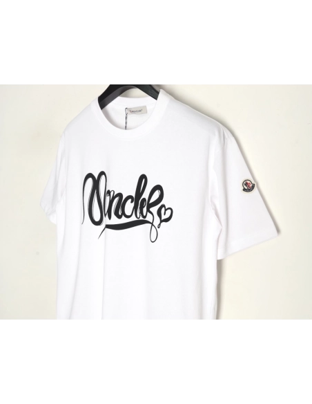 Moncler Year of the Snake 3D Printed Logo Short Sleeve T-Shirt,Moncler