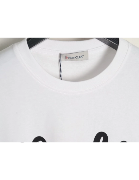 Moncler Year of the Snake 3D Printed Logo Short Sleeve T-Shirt,Moncler