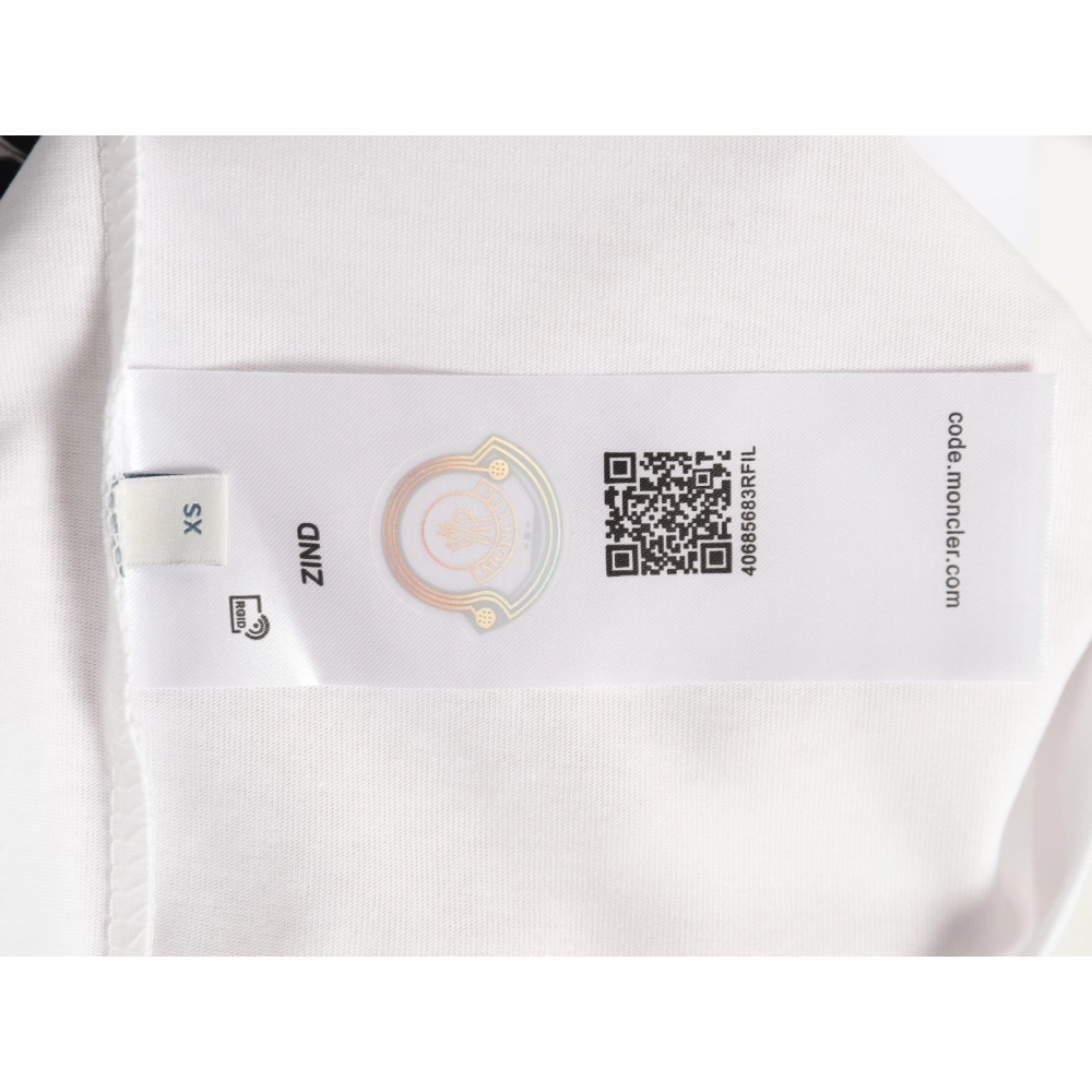 Moncler Year of the Snake 3D Printed Logo Short Sleeve T-Shirt,Moncler