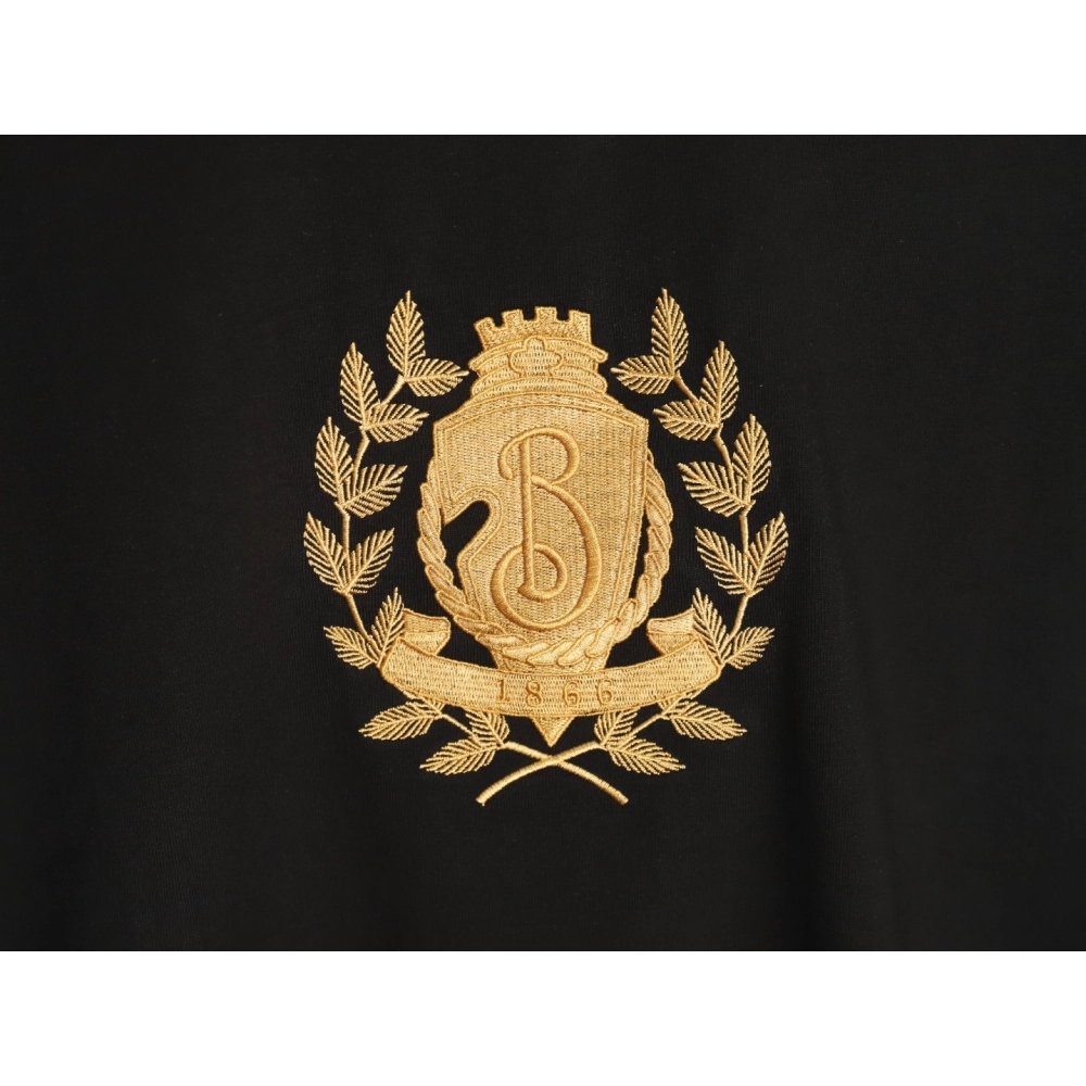 Burberry Gold Leaf Logo Short Sleeve T-Shirt TSK1,Burberry