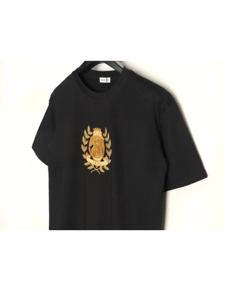 Burberry Gold Leaf Logo Short Sleeve T-Shirt TSK1,Burberry