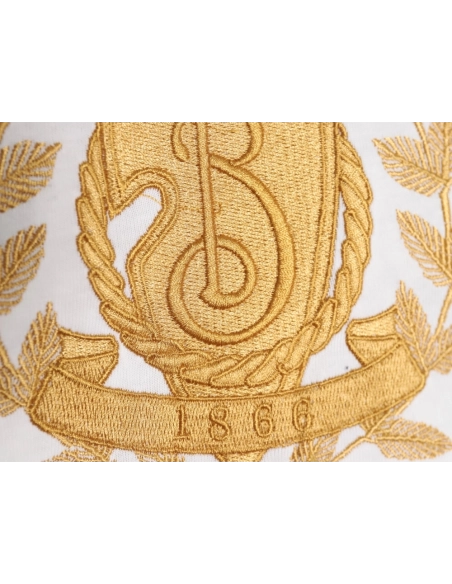 Burberry Gold Leaf Logo Short Sleeve T-Shirt,Burberry