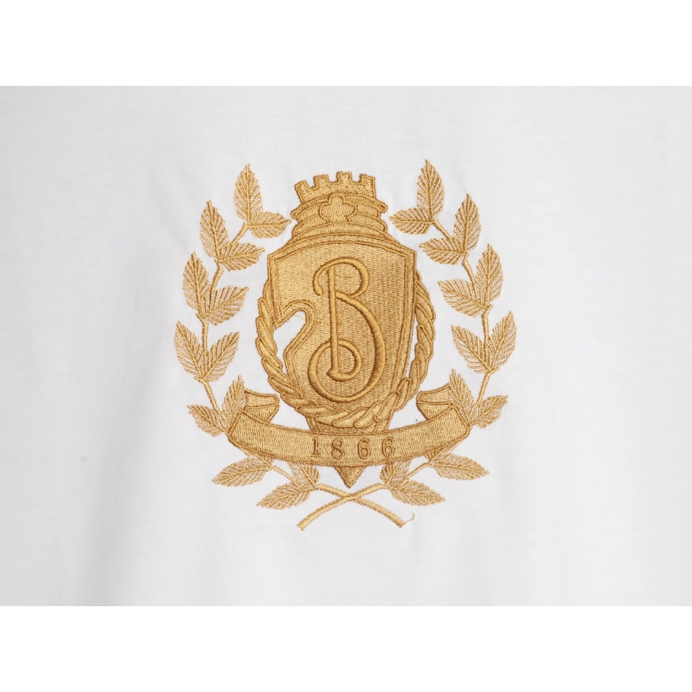Burberry Gold Leaf Logo Short Sleeve T-Shirt,Burberry