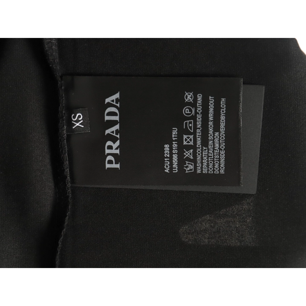 Prada chest small logo short sleeves TSK1,Prada