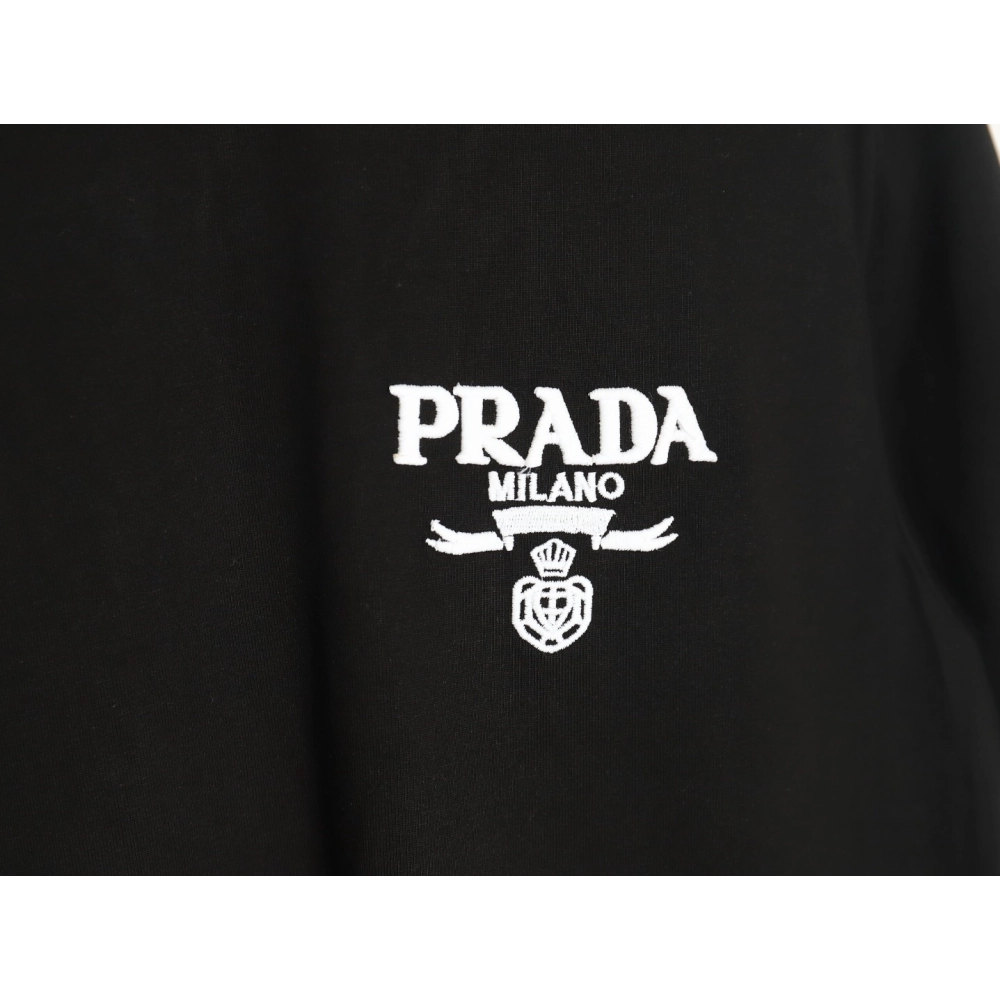 Prada chest small logo short sleeves TSK1,Prada