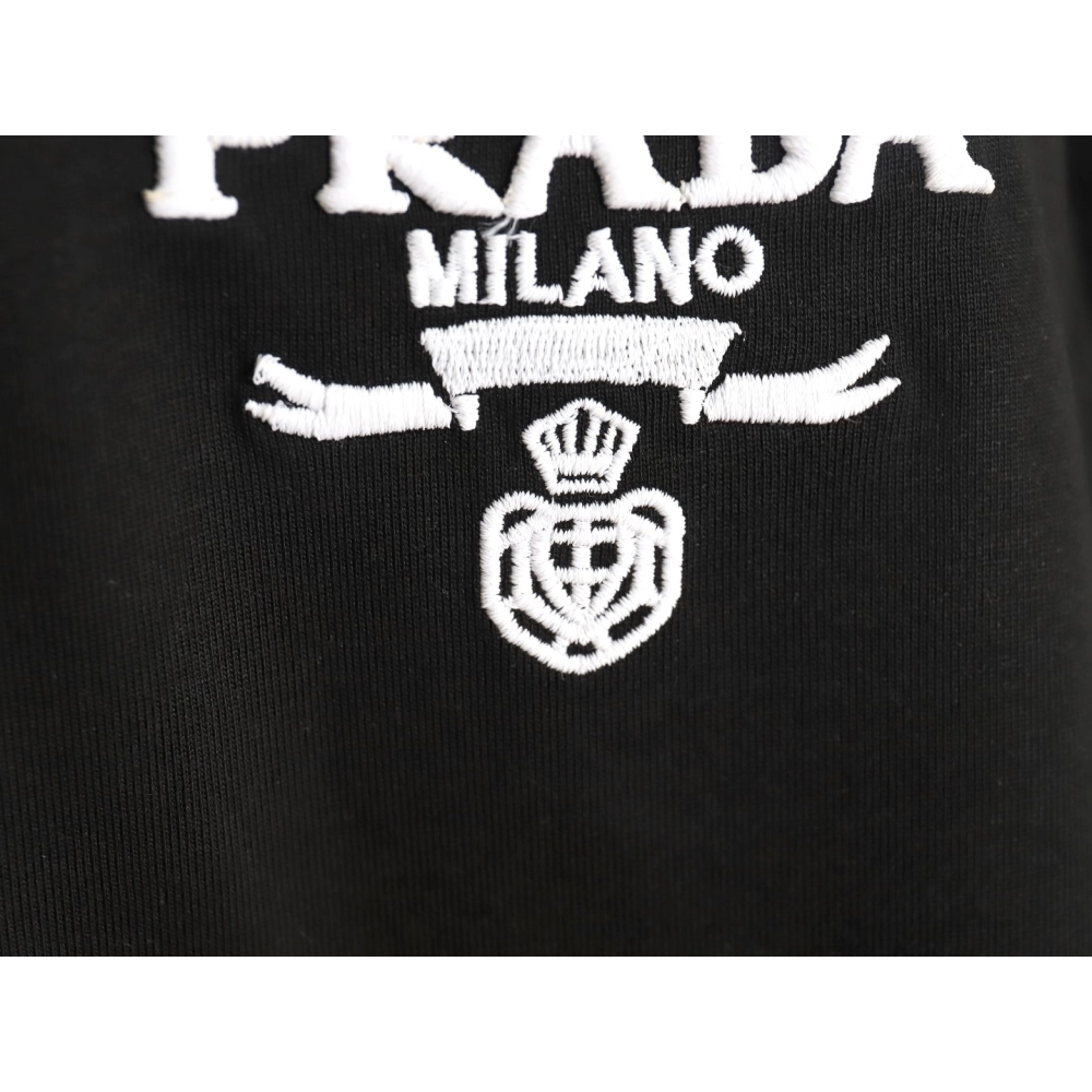 Prada chest small logo short sleeves TSK1,Prada