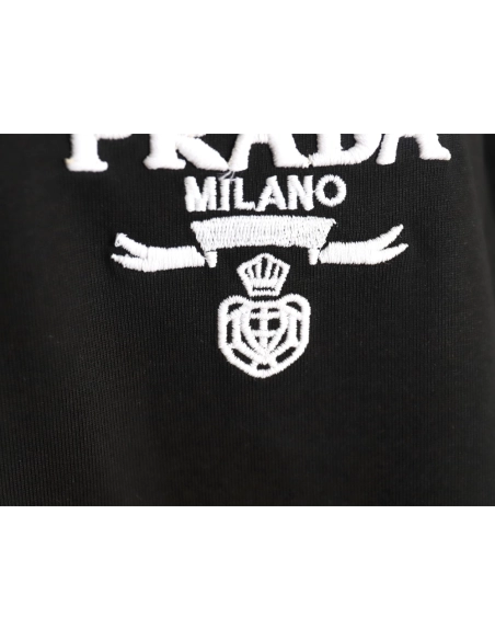 Prada chest small logo short sleeves TSK1,Prada