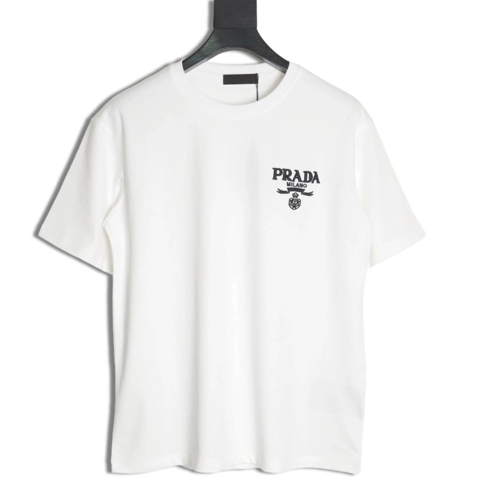 Prada chest small logo short sleeves,Prada