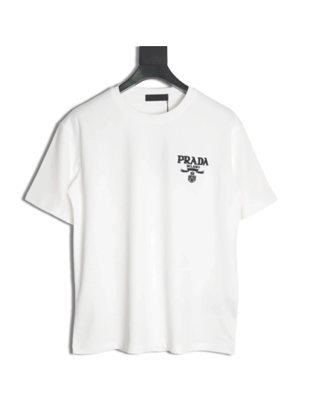Prada chest small logo short sleeves,Prada