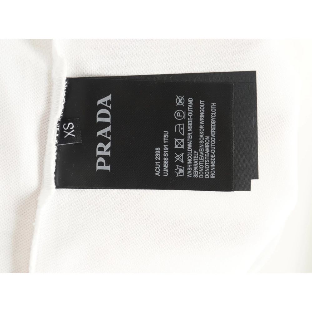 Prada chest small logo short sleeves,Prada