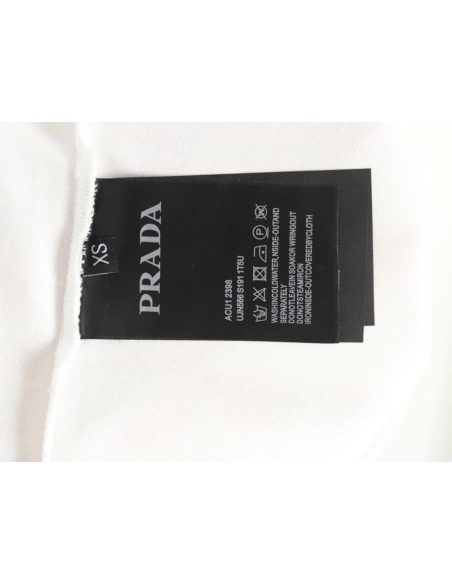 Prada chest small logo short sleeves,Prada