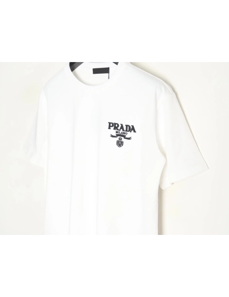 Prada chest small logo short sleeves,Prada