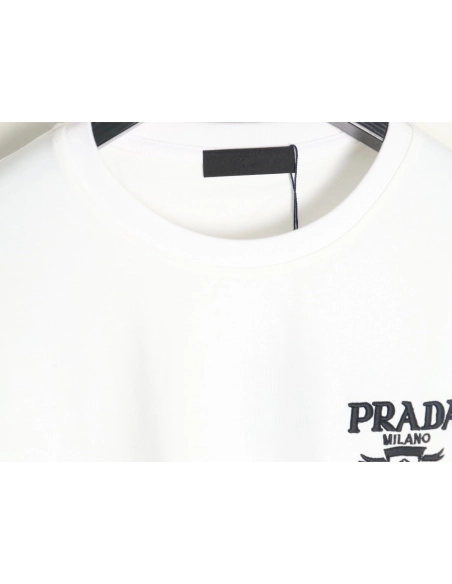 Prada chest small logo short sleeves,Prada