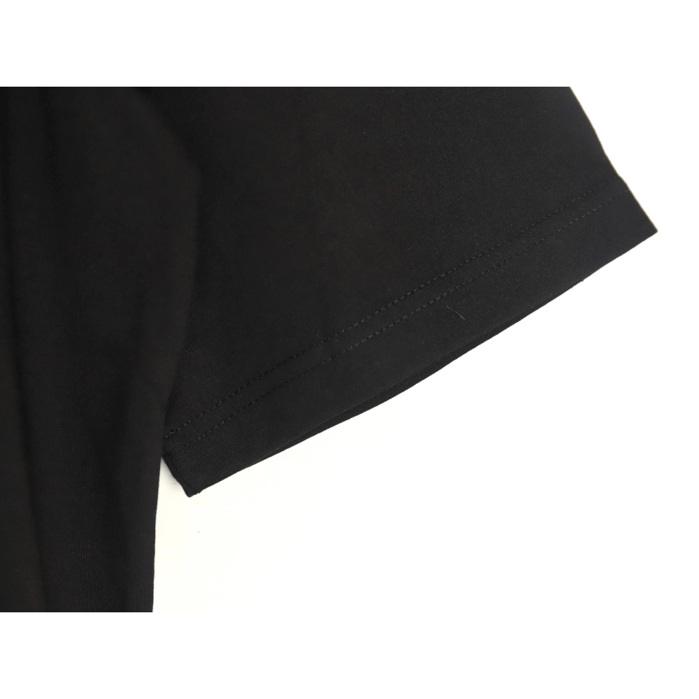 Chrome Hearts Sanskrit cross heavy foam print T-shirt TSK1,Chrome Hearts