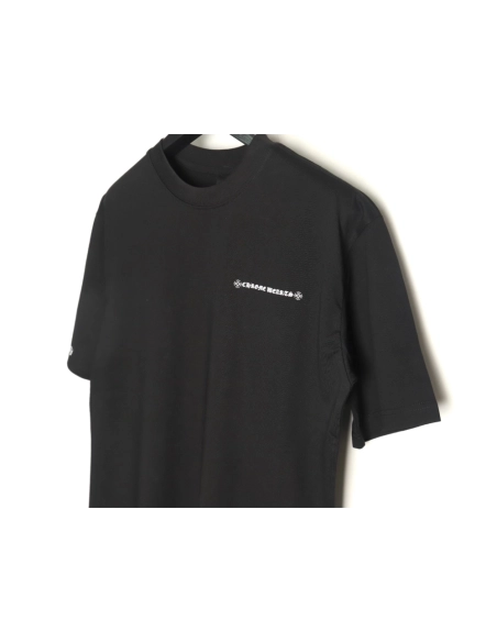 Chrome Hearts Sanskrit cross heavy foam print T-shirt TSK1,Chrome Hearts