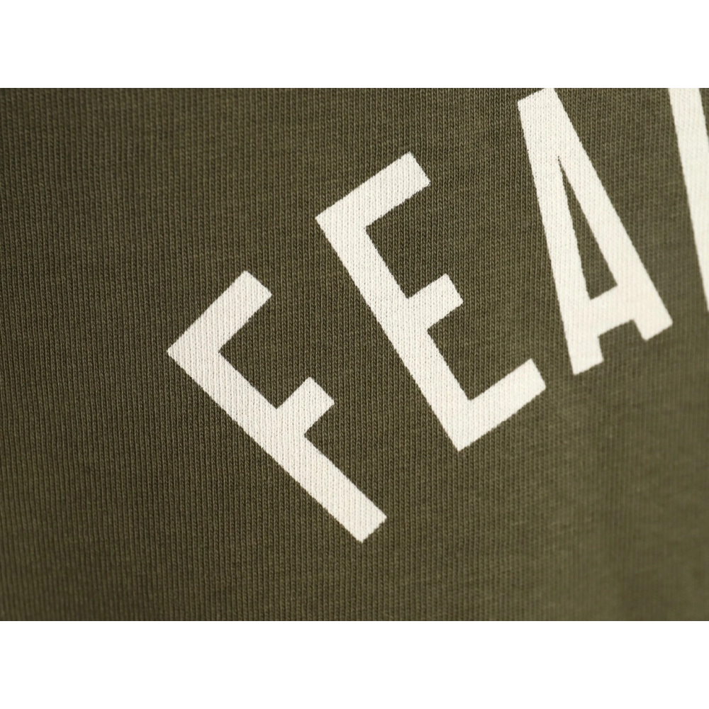 Fear Of God chest arc print short sleeves,Fear of God
