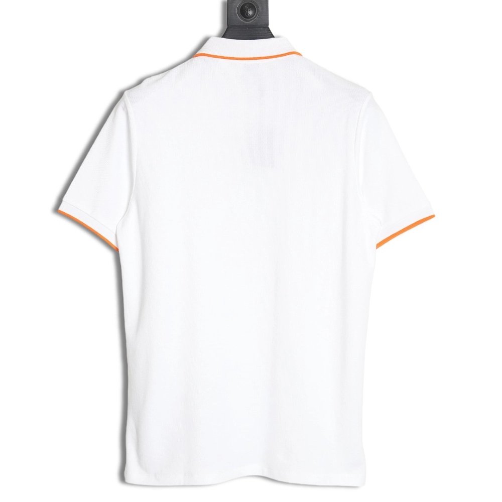 Burberry embroidered badge polo short sleeve,Burberry Shirt,Shirt,APPAREL