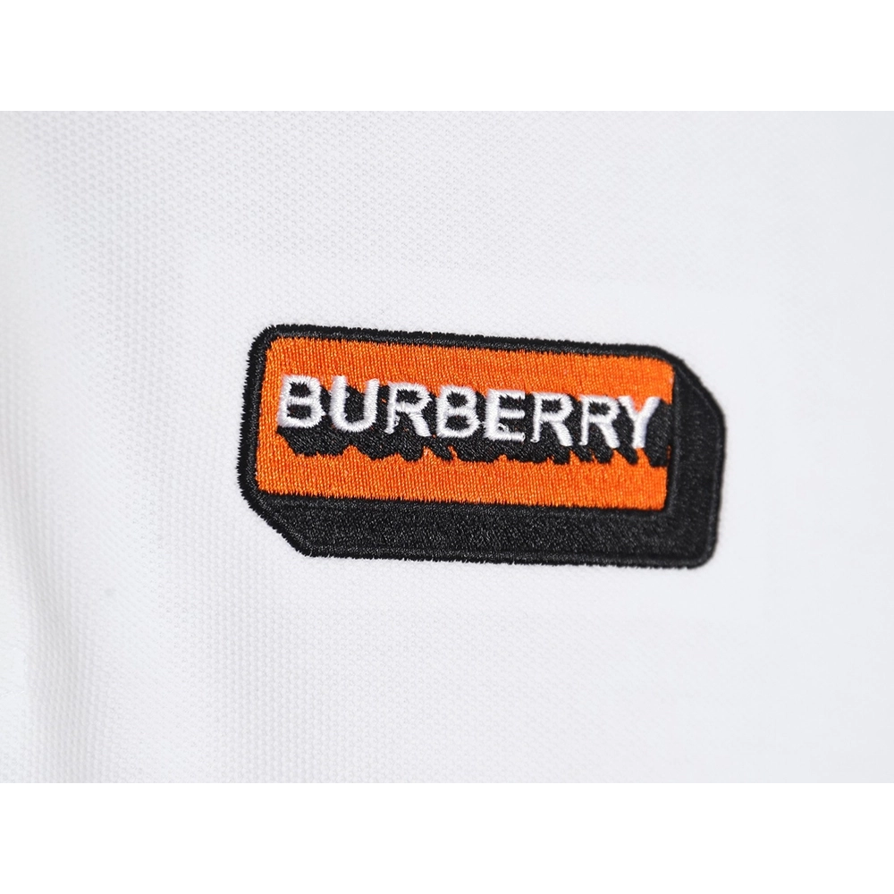 Burberry embroidered badge polo short sleeve,Burberry Shirt,Shirt,APPAREL