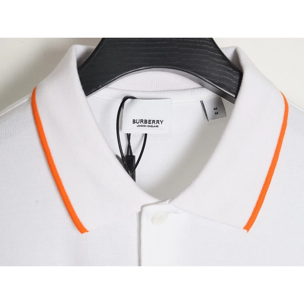 Burberry embroidered badge polo short sleeve,Burberry Shirt,Shirt,APPAREL