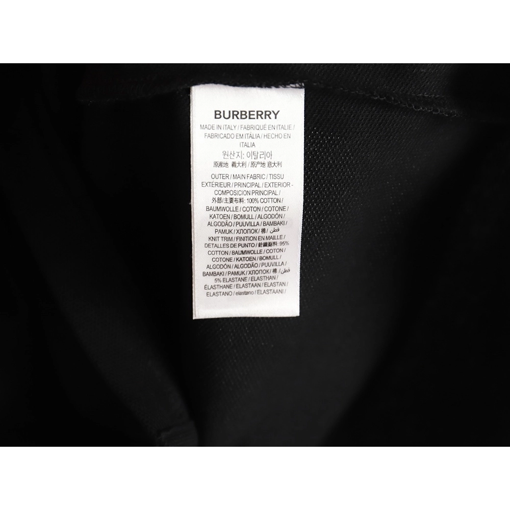 Burberry embroidered badge polo short sleeve,Burberry Shirt,Shirt,APPAREL