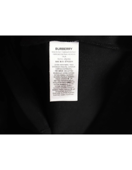 Burberry embroidered badge polo short sleeve,Burberry Shirt,Shirt,APPAREL