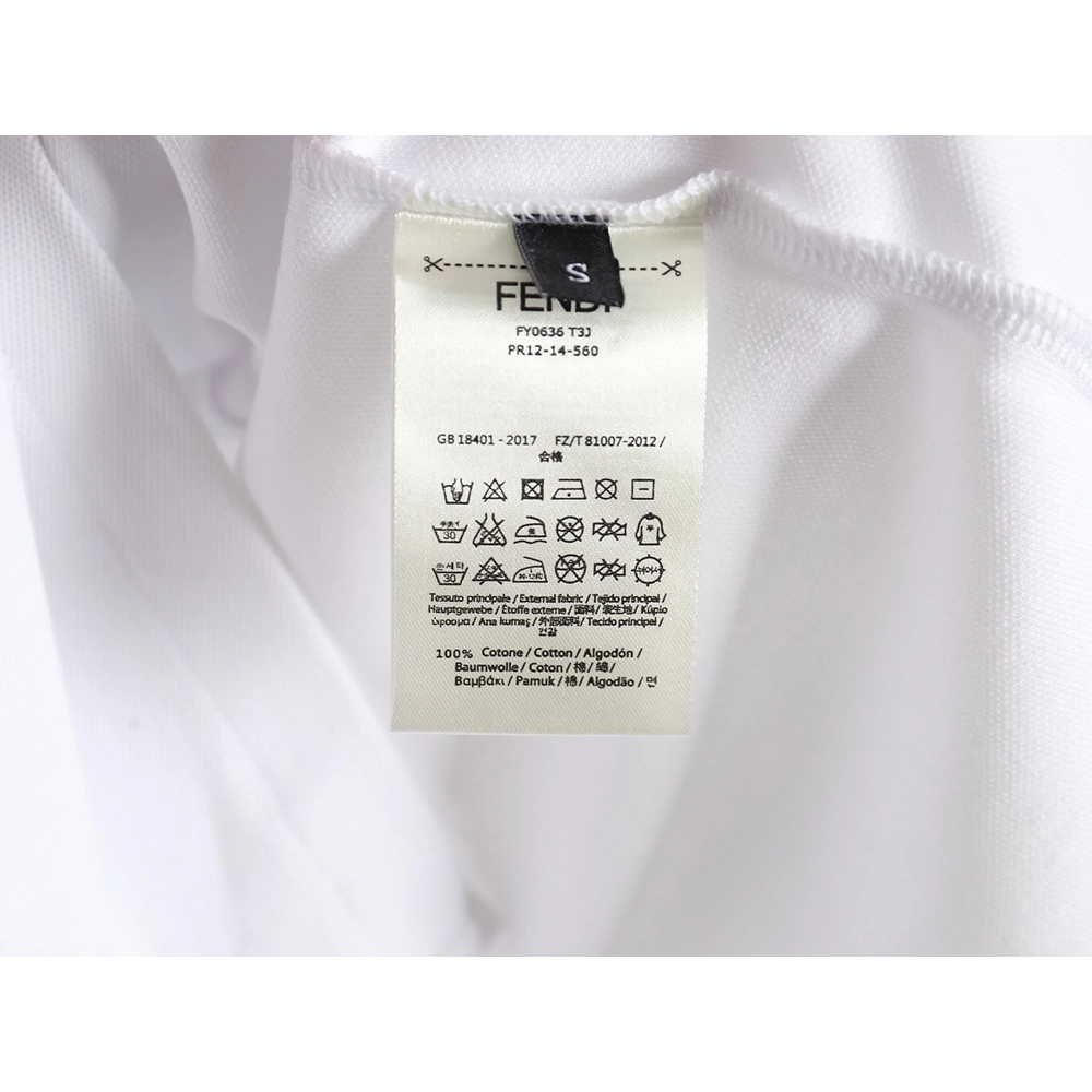 Fendi FF placket shortsleeved polo shirt,Fendi Shirt,Shirt,APPAREL
