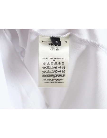 Fendi FF placket shortsleeved polo shirt,Fendi Shirt,Shirt,APPAREL