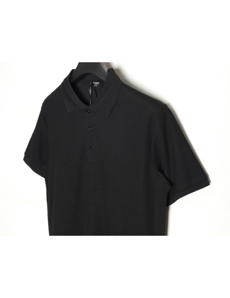 Fendi FF placket shortsleeved polo shirt,Fendi Shirt,Shirt,APPAREL