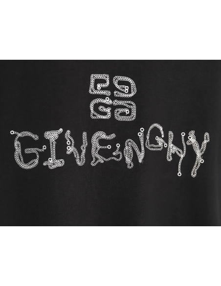 Givenchy embroidered lettering logo short sleeve,Givenchy T Shirt,Tshirt,APPAREL