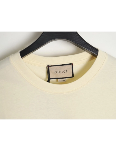 Gucci classic letter logo apple print short sleeve Tshirt,Gucci T Shirt,Tshirt,APPAREL