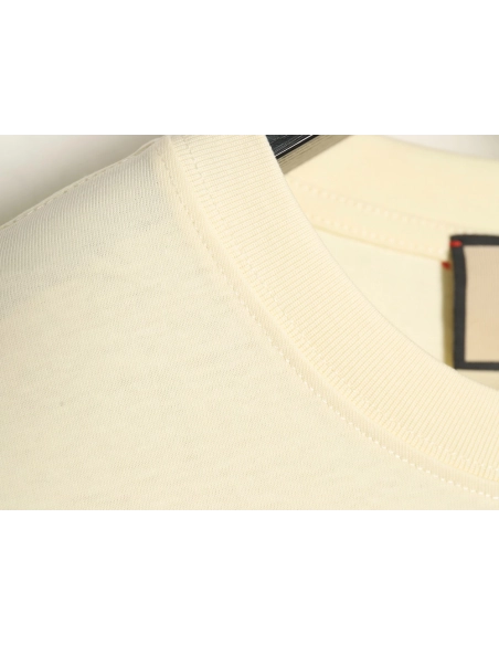 Gucci classic square logo print short sleeves,Gucci T Shirt,Tshirt,APPAREL