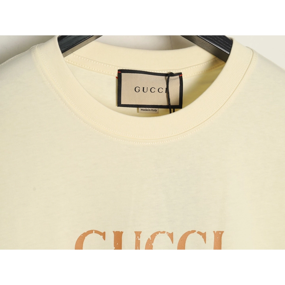 Gucci classic square logo print short sleeves,Gucci T Shirt,Tshirt,APPAREL